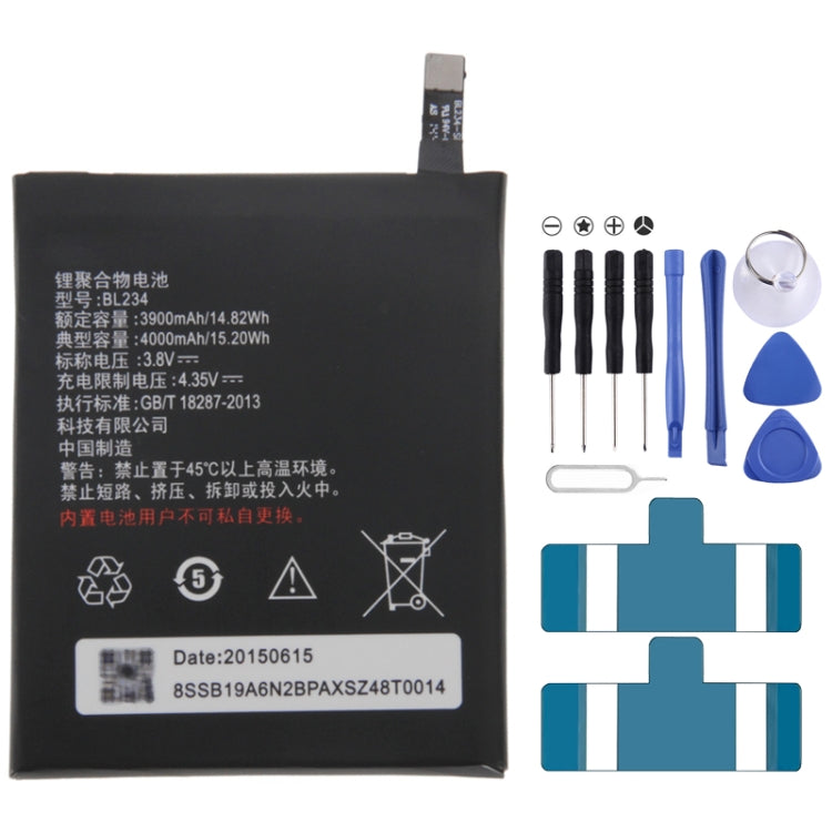 Batteria ricaricabile ai polimeri di litio BL234 per Lenovo P70 / P70t, For P70 / P70t Batteria ricaricabile ai polimeri di litio BL234 per Lenovo P70 / P70t, For P70 / P70t